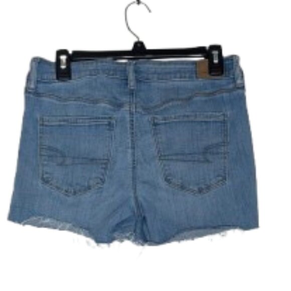 American Eagle NE(X)T Level Stretch Skinny Denim Shorts Size 8 - Picture 2 of 8